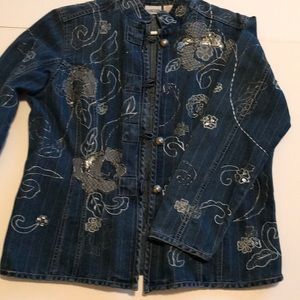 Chicos Jean jacket